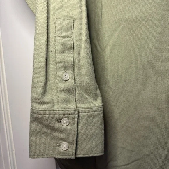 NWT Everlane womens Sage Green Shirt Jacket utility - Picture 4 of 4